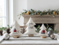 Preview: Frohe Weihnachten Set - doodle Stickdatei